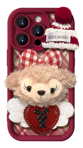 Para iPhone, Pulsera De Felpa Con Forma De Rosa Shirley 16,
