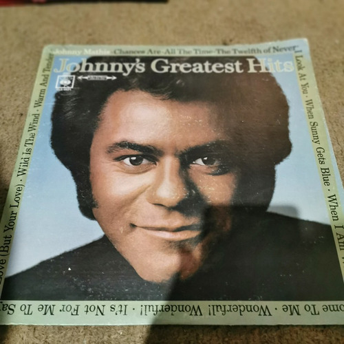 Disco Lp:johnnys Greatest Hits- Mathis