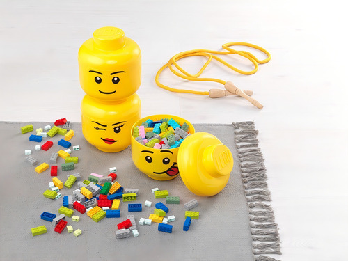 Bloques Para Armar Lego Storage Head Mini 4033 2 Piezas En Caja