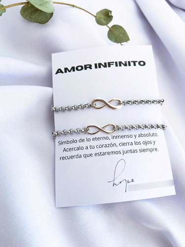 Pulsera  Para Compartir Infinito