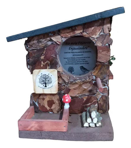 Casitas Para Pájaros Artesanales 