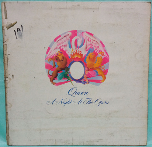 O Queen Lp A Night At The Opera 1975 Peru Ricewithduck