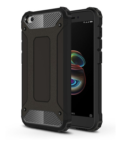 Capa Anti-impacto Rugged Para Apple iPhone 7 / 8 - Preta