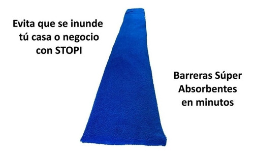 Imagen 1 de 9 de Paq 6 Barreras, Sacos Vs Inundaciones Stopi Esmeralda Plus