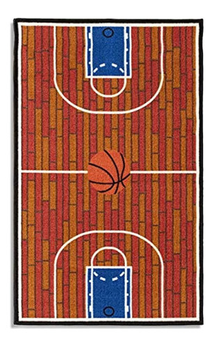 Amueblar Mi Lugar Basket Basketball Kids Rug