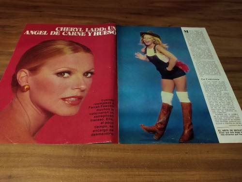 (o037) Cheryl Ladd * Clippings Revista 3 Pgs * 1980