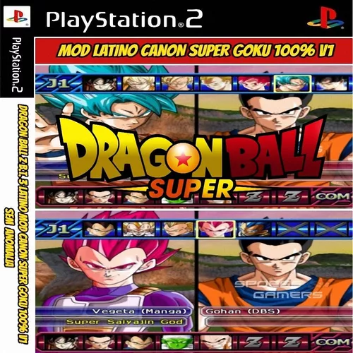 3 Dragon Ball Mod Ps2 Patch Escolha Seus Jogos Antes