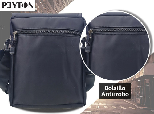 Imagen 5 de 10 de Morral Peyton Original Deportivo Urbano Unisex Reforzado New