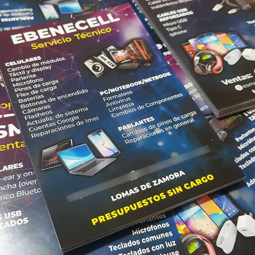 100 Flyers Volantes Color 10x15cm Papel 150g + Diseño Gratis