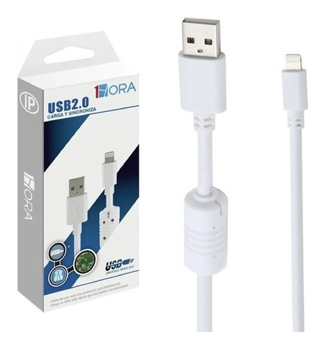 Cable Usb Para iPhone 5 6 7 8 11 X Xs Xr Xs Max iPad 1.5m