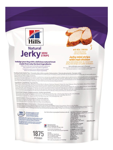 Hill's Jerky Mini-strips Premios De Pollo Perro Chico 200g