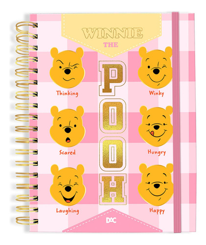 Caderno Smart Universitário Ursinho Pooh Disney - Dac