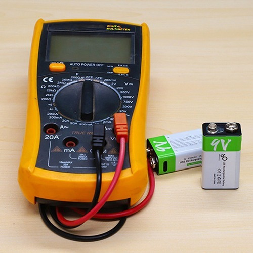Imagem 6 de 7 de Tipo-c Porta Recarregável 9v Bateria De Lítio 650mah Alta