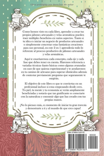 Libro: Como Hacer Velas Aromaticas Y Jabones Artesanales 2 Y