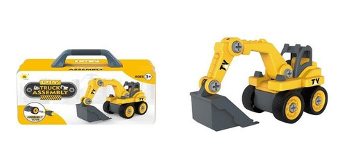 Imagen 2 de 6 de Hermoso Juguete De Ensamble Para Armar Camion Excavadora Y +