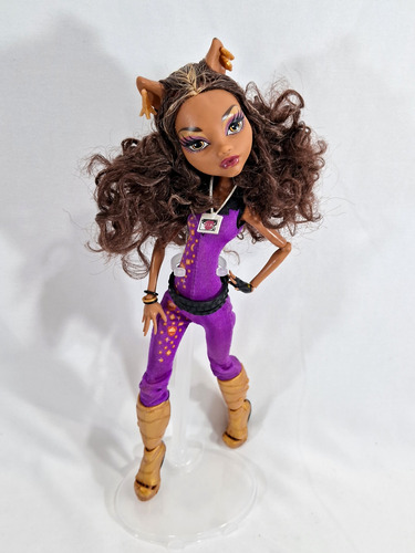 Boneca Clawdeen Wolf Festival De Música Monster High Mattel