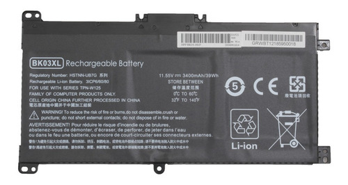 Bateria Para Hp Pavilion X360 14-ba153cl Facturada