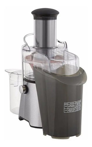 Extractor de jugos Oster FPSTJE9020 acero inoxidable y negro con accesorios  | MercadoLibre