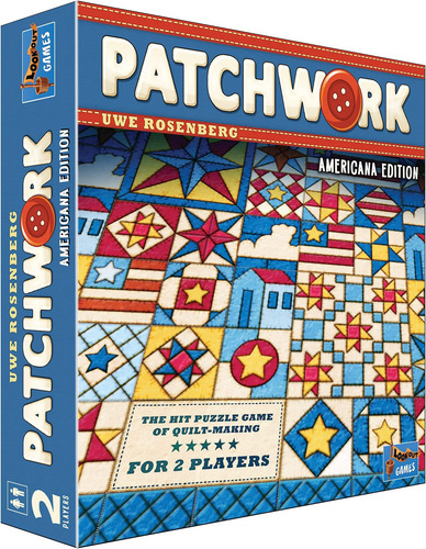 Juego De Mesa Patchwork Americana Edition: ¡un Juego De Estr