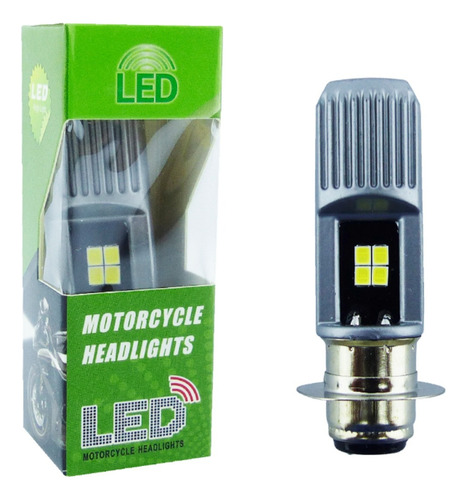 Ampolleta Para Moto 3030 8 Led Luz Blanca12 Watt A 12 Volt