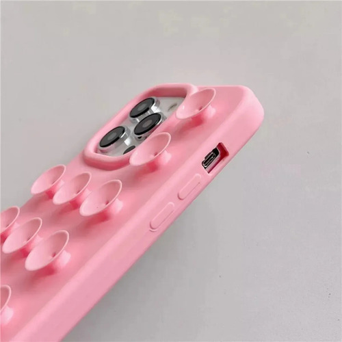 Funda De Teléfono De Silicona Con Ventosa Para