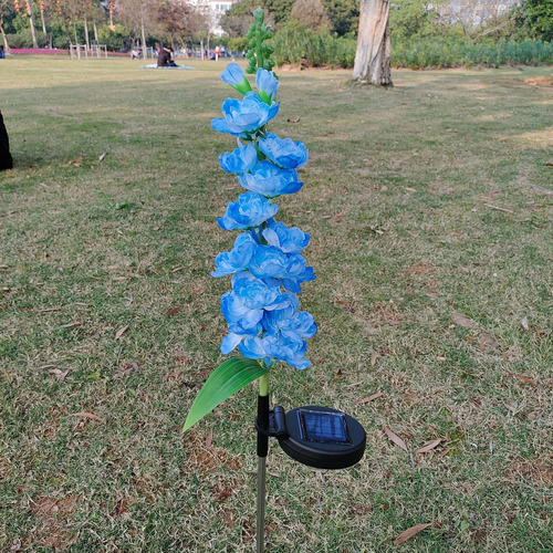 Luces Led Led K Solar Lights 0015 Con Forma De Flor, Color V
