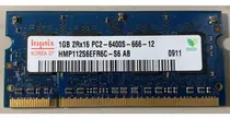 Comprar Memória Ram 1gb Hynix Ddr2  Pc2-6400s-666-12
