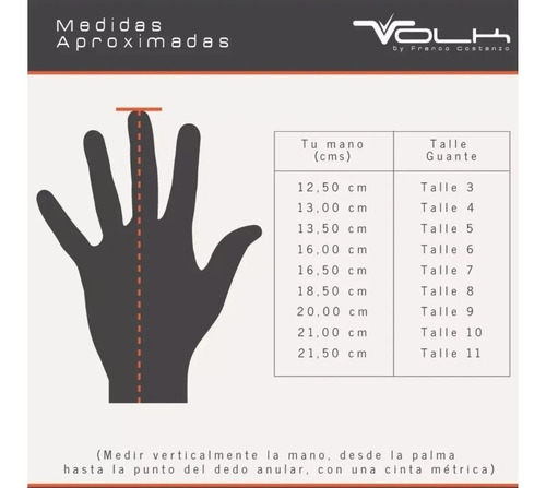 Imagen 5 de 6 de Guantes Arquero Volk Moia Vgfc Adulto Profesional Original