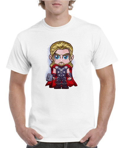 Playeras De Avengers Thor Dios De El Trueno Caricatura