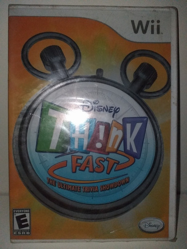 Think Fast Disney Wii Ultimate Trivia Showdown