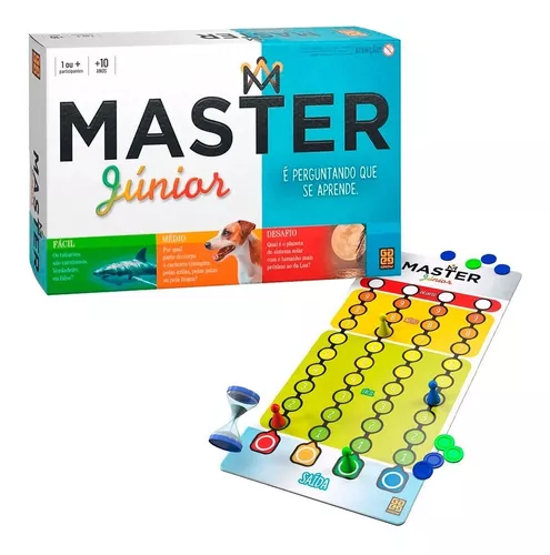 Jogo Tabuleiro Master Júnior - Grow + Frete Grátis