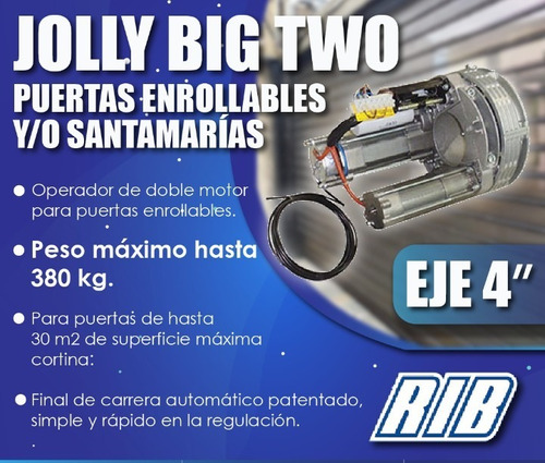 Motor Santa María Jolly 24 Big Tow 4 Pulgadas Italiano 