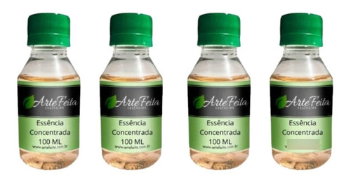 Essência Concentrada 100ml-( 4 Unid).aromatizante Difusor.