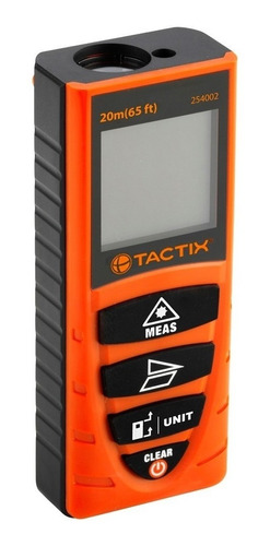 Medidor Distancia Con Laser, Distancia 20 Mts Tactix 254002