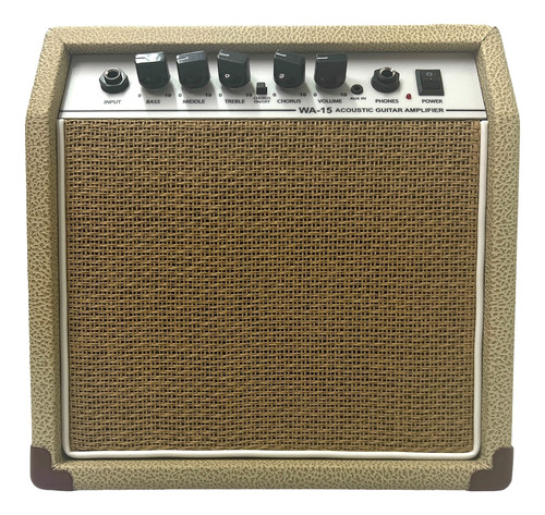 Amplificador Guitarra Acústica Marvin Wa-15 15w Amplifier