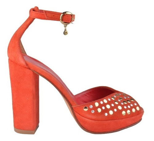 Sandalias Zapatos De Mujer De Gamuza - Laos - Ferraro