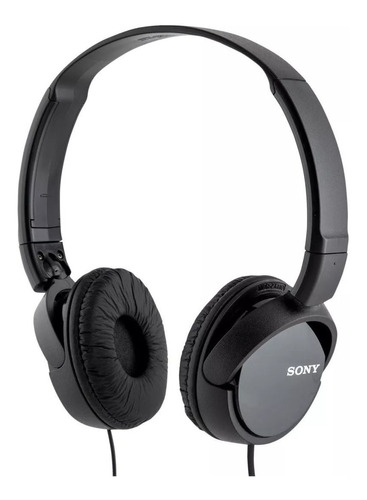 Fone Ouvido Preto Sony Mdr- Zx110 Headphone Original