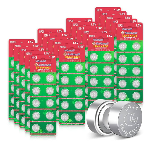 Pack 210 Pilas Ag13 Lr44/a76/357a 1.5v Pcimport