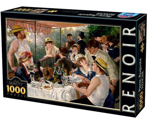 Rompecabezas Renoir: El Almuerzo De Los Remeros 1000 Piezas