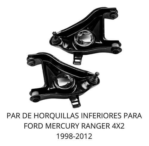 Par De Horquilla Inferior Para Ford Mercury Ranger 4x2 98-12