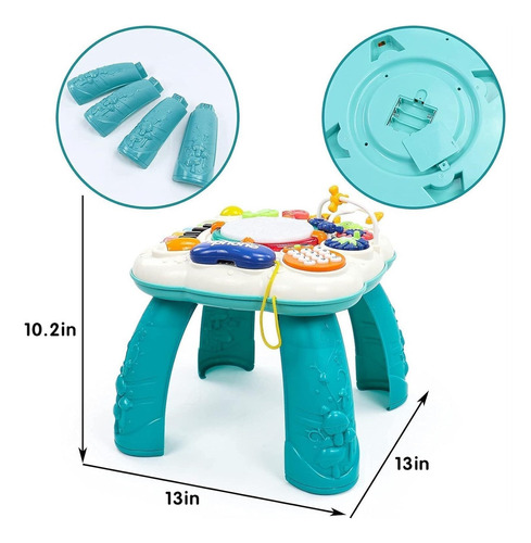 Mesa Juegos Multifuncional Educativa Para Niños,mesa Estudio