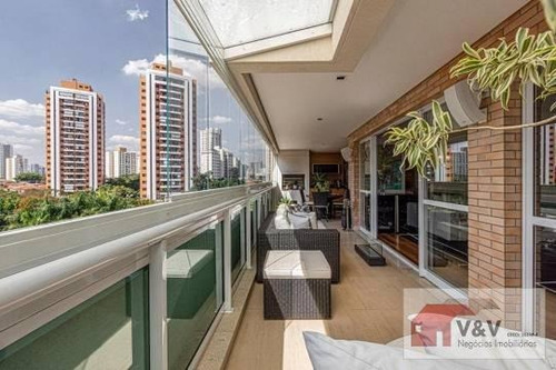 Imagem 4 de 15 de Apartamento Para Venda Em São Paulo, Brooklin, 4 Dormitórios, 4 Suítes, 6 Banheiros, 4 Vagas - Brklm976_2-930123