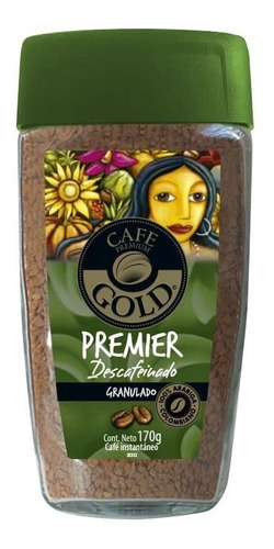 Café Gold Premier Descafeinado 170 Grs
