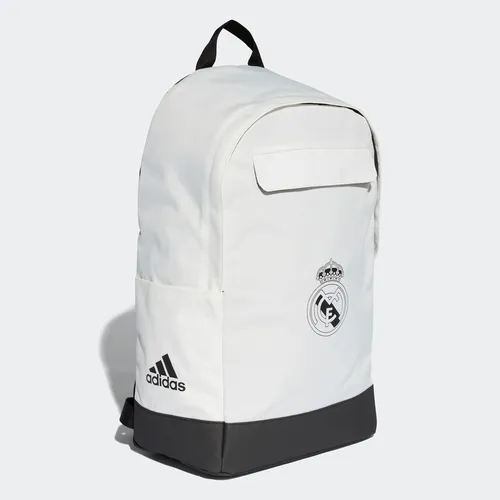 Temeridad mayor Cilios Mochila Backpack Real Madrid 2018 Blanca Original | MercadoLibre