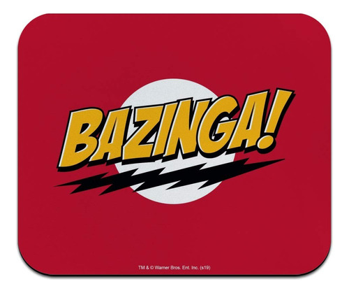 Big Bang Theory Sheldon Bazinga Alfombrilla Para Raton