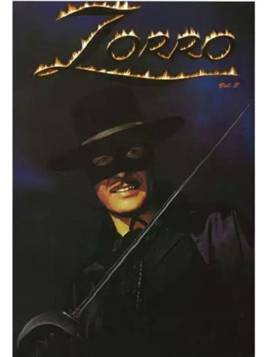 Dvd Zorro Vol 3 Primeir Temporada Raro Direcao Norman Foster (Usado)