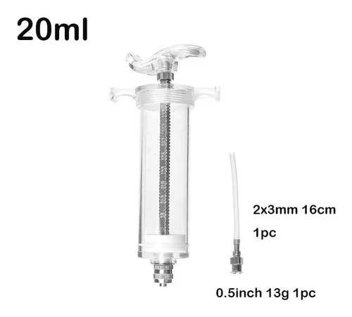 Jeringa Alimentación Aves 20ml