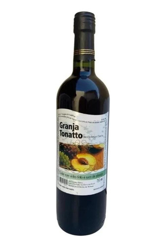 Vinho Granja Tonatto Pessego Tinto Suave 750ml