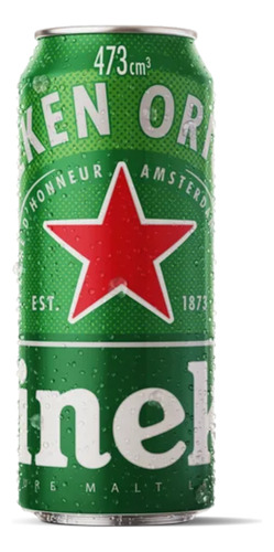 Cerveza Heineken Lata 473ml Pack X6