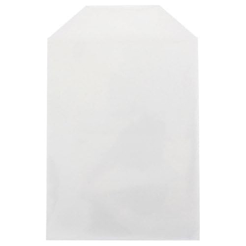 100 Fundas De Plástico Transparente Películas Cpp + 2...